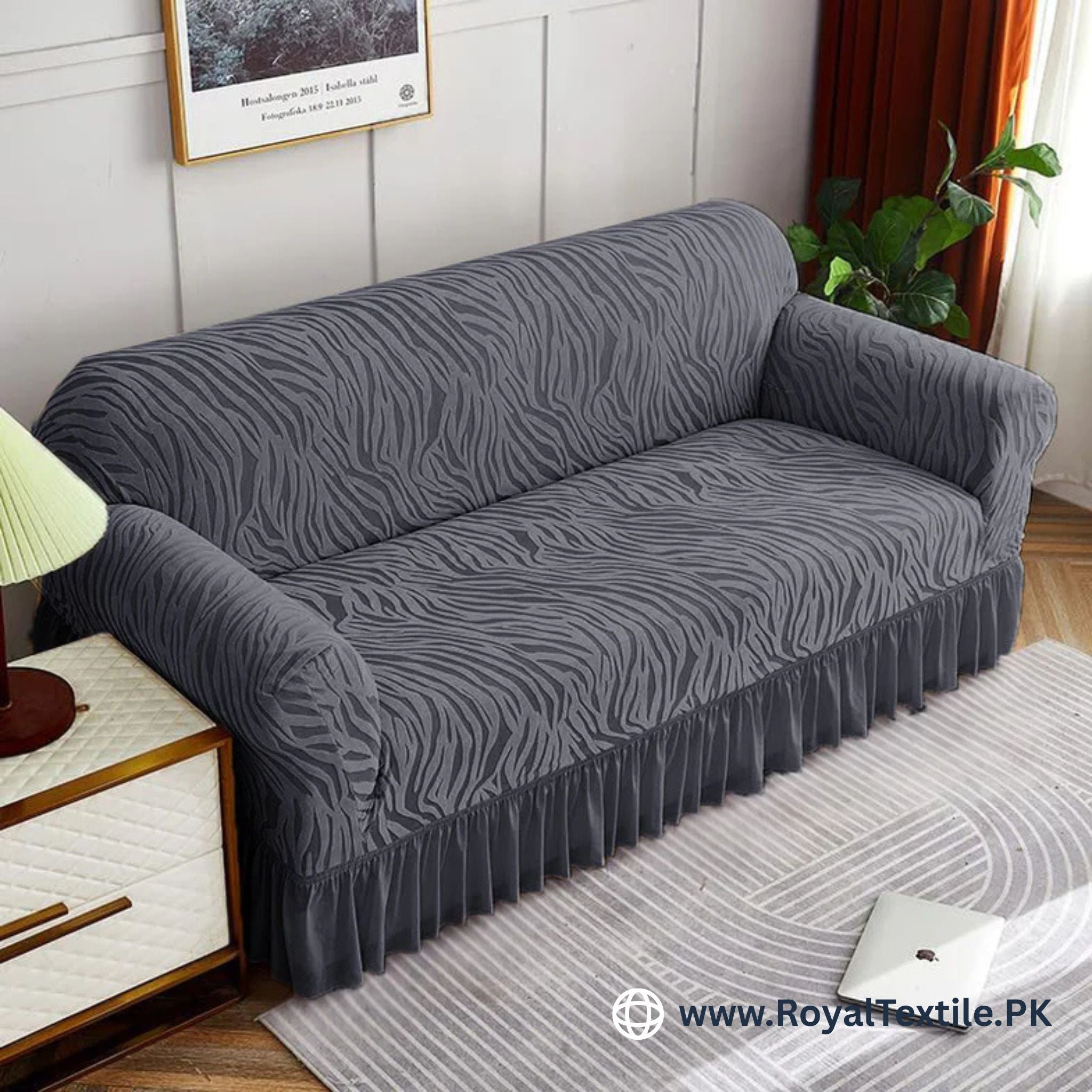 Zebra Velvet Sofa Covers