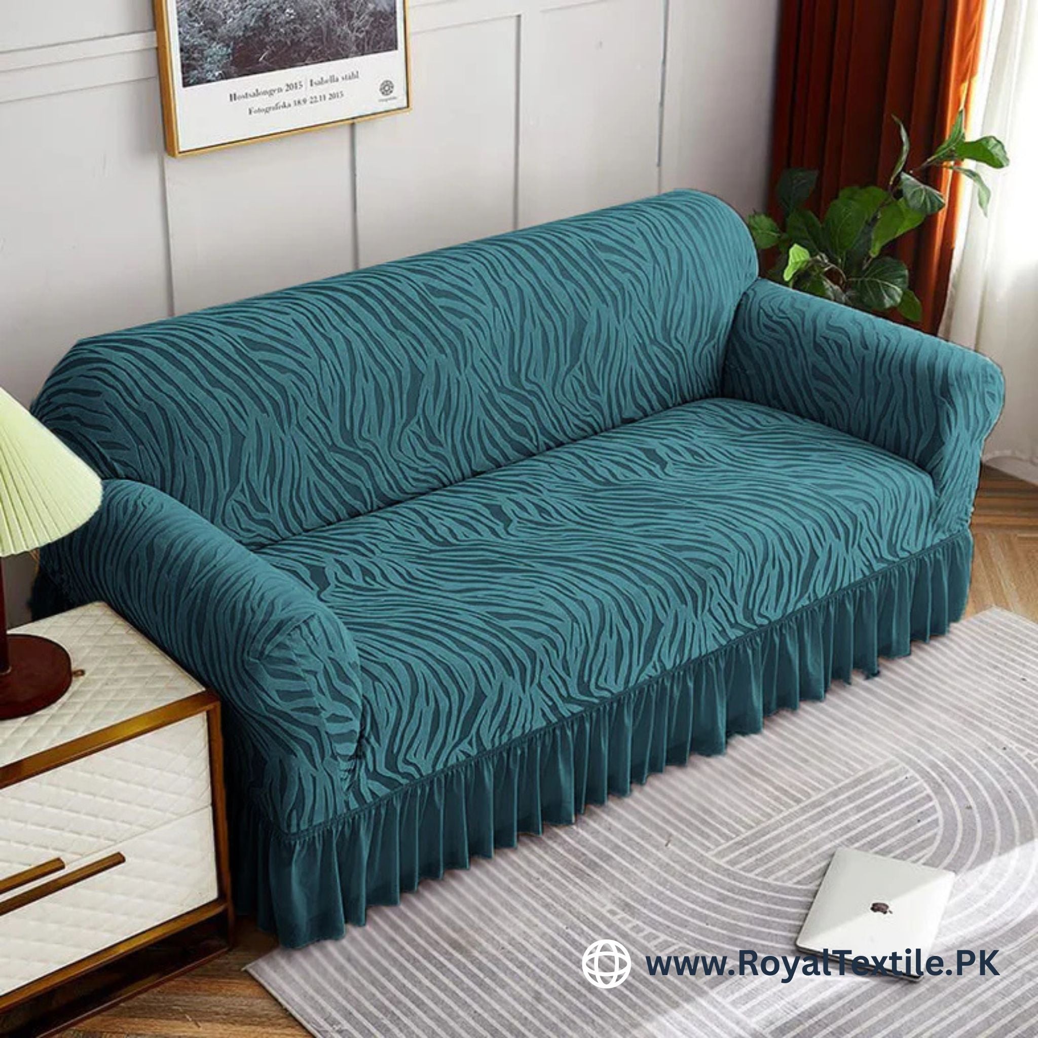Zebra Velvet Sofa Covers
