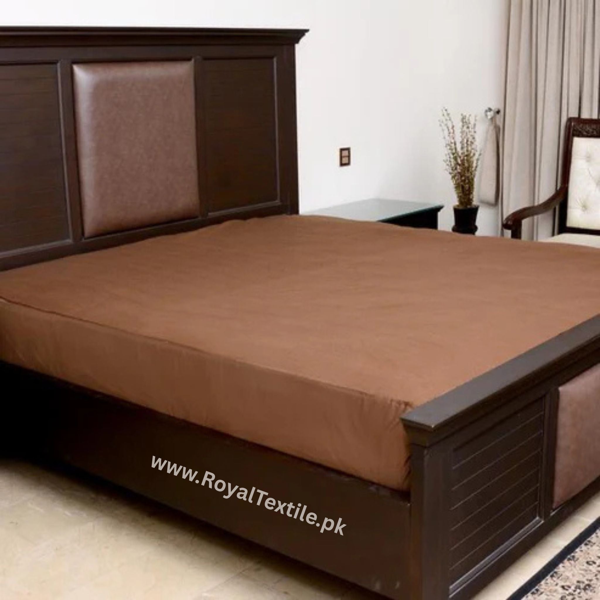 Fitted Style Terry Cotton Waterproof Mattress Cover