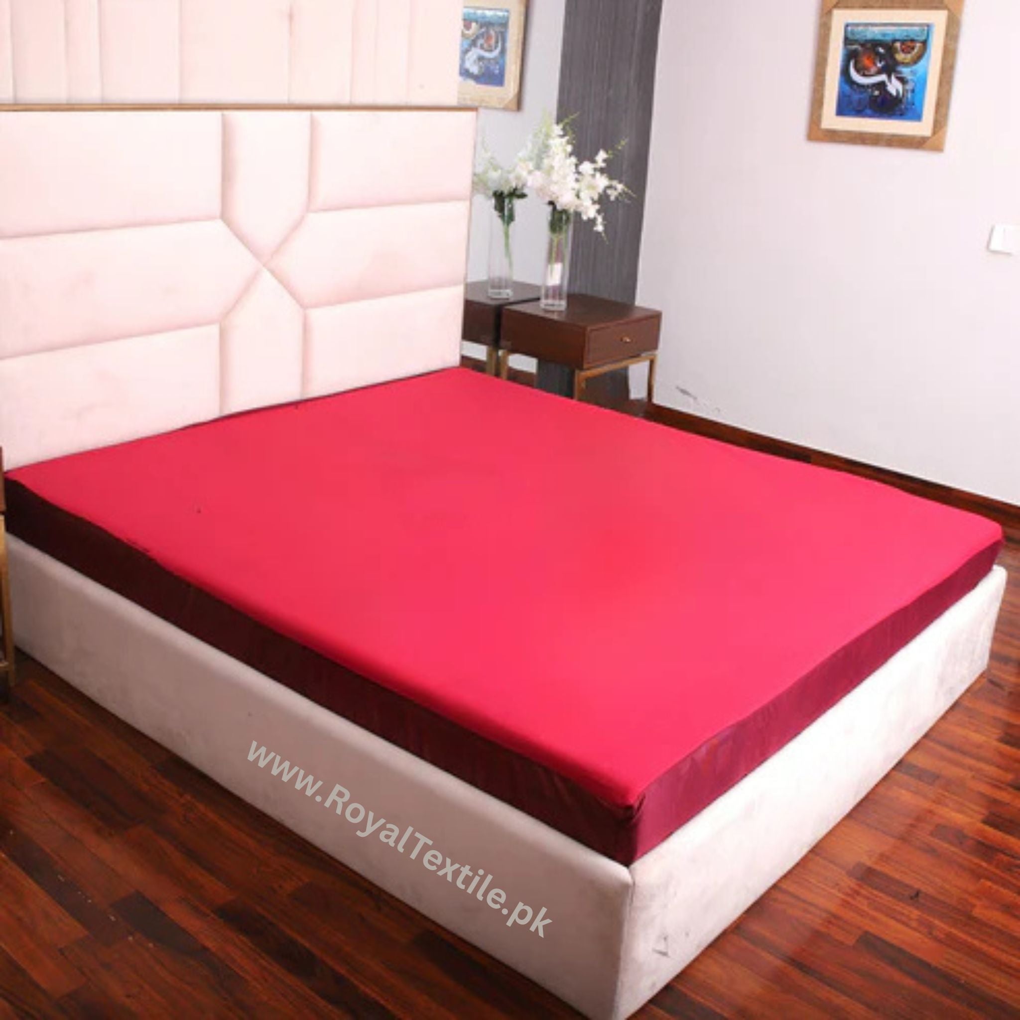 Fitted Style Terry Cotton Waterproof Mattress Cover